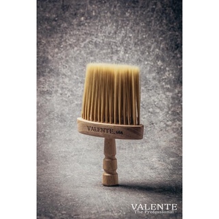 🌟VALENTE BARBER BRUSH แปรงปัดเศษผมขนสีน้ำตาล รหัส685