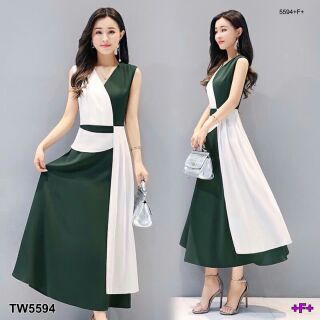 ส่งฟรี!  Set 2 ชิ้น  เสื้อแต่งหางปลา  + กระโปรงยาวชายพริ้ว สไตล์เกาหลี