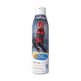 สเปรย์กันแดดสำหรับเด็ก Pure Sun Defense Marvel Spider-Man Sunscreen Spray