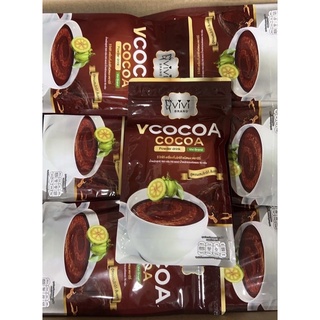 Vivi V Cocoa Mixed Fiber Powder Drink วี โกโก้(1กล่อง/10ซอง)