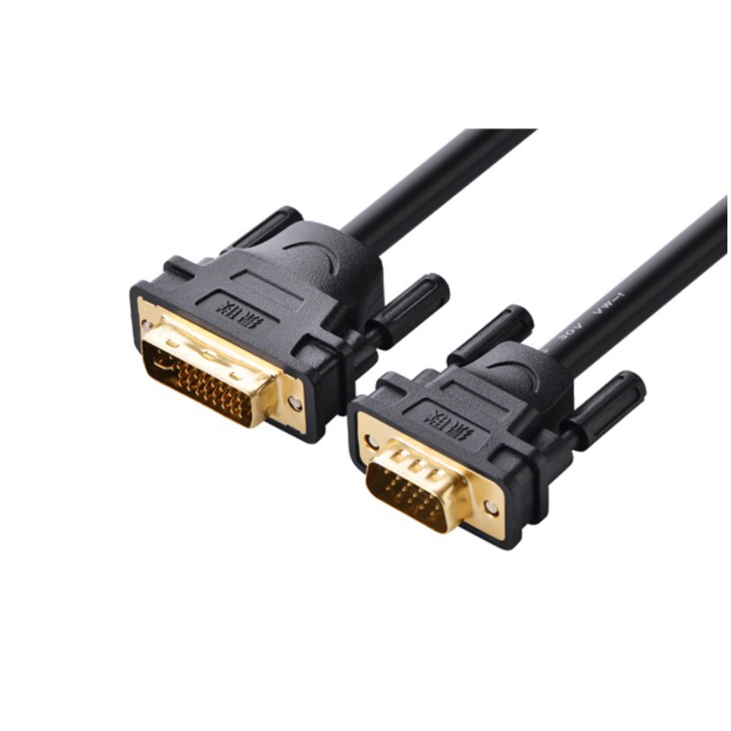UGREEN CABLE (สายจอมอนิเตอร์) DVI 24+5 TO VGA 3+6C (11617) 1.5 METER #3