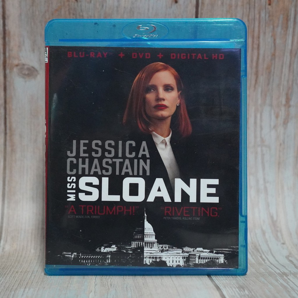 หนัง Bluray Miss Sloane (2017) มิส สโลน เธอโลกทึ่ง (มือสอง)