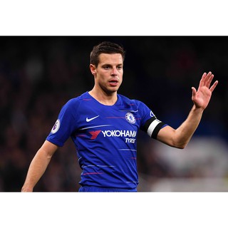 โปสเตอร์ Azpilicueta Chelsea โปสเตอร์เชลซี Logo วอลเปเปอร์ poster ฟุตบอล Football โปสเตอร์ฟุตบอล ตกแต่งผนัง