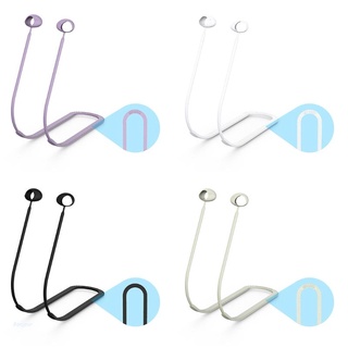 Bonjour สายคล้องหูฟังซิลิก้าป้องกันการสูญหายสําหรับ Samsung-Galaxy Buds 2