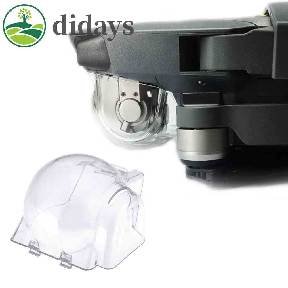 Gimbal ฝาครอบกล้อง พร้อมเลนส์ฮู้ดใส สําหรับ DJI Mavic Pro #8