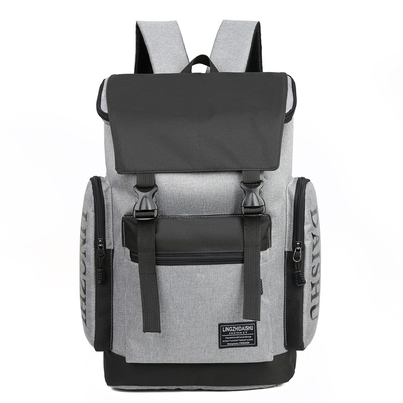 Backpack กระเป๋าผู้ชาย แฟชั่น กระเป๋าเป้สะพายหลัง ใบใหญ่บิ๊กบึ้ม เกาหลี จุของได้เยอะ กระเป๋าแฟชั่น