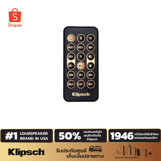 KLIPSCH  RSB-6 RSB-8 REMOTE  รีโมทคอนโทรลลำโพงซาวด์บาร์ ​ (ของแท้รับประกันศูนย์ไทย)