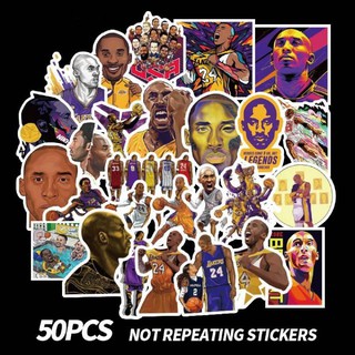 STICKER PVC NBA NFL MLB KOBE &amp; AIR JPRDAN