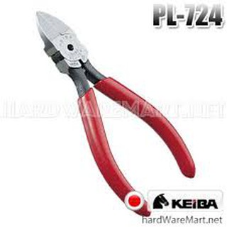 คีมตัดพลาสติก 4" KEIBA PL-724 plastic cutting pliers ไคบาร์