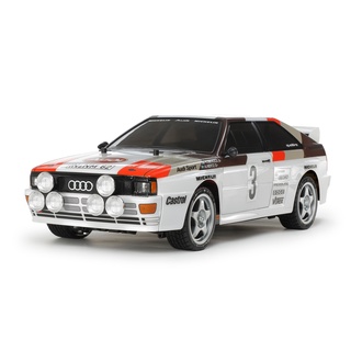 TAMIYA 58667  ชุดประกอบ TT-02 พร้อมบอดี้ Audi Quattro A2