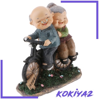 [Kokiya2] Old Couple Ornament Old Man Granny เครื่องประดับสําหรับใช้ในการซักผ้า 01