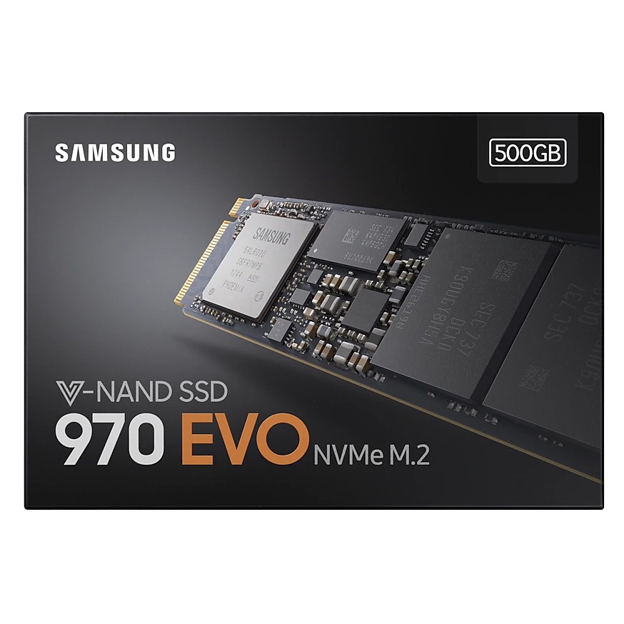 500 GB SSD SAMSUNG 970 EVO PCIe/NVMe M.2 2280 (MZ-V7E500BW) (Pansonics)