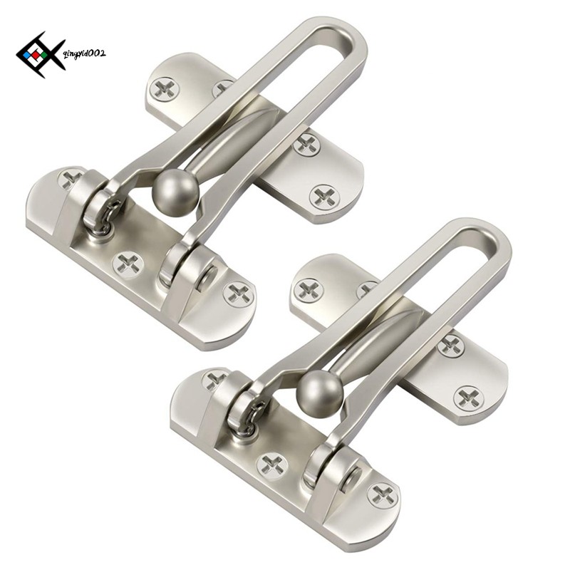 Security Lock 2 Pack Front Door Locks Kids Home Reinforcement Lock For Swing In Doors Thicken Sol