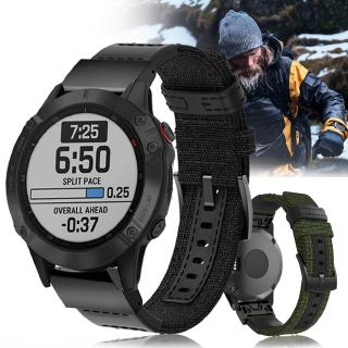 สายนาฬิกาไนลอน 22 มม. สําหรับ Garmin Fenix 6 Pro 5 Plus Fenix 5 6  แบบปลดเร็ว