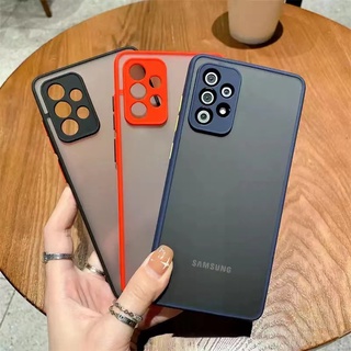 พร้อมส่ง Case Samsung A33 5G เคสกันกระแทก ปุ่มสีผิวด้าน ขอบนิ่มหลังแข็ง เคสโทรศัพท์ ซัมซุง SAMSUNG A33 [ ส่งจากไทย ]