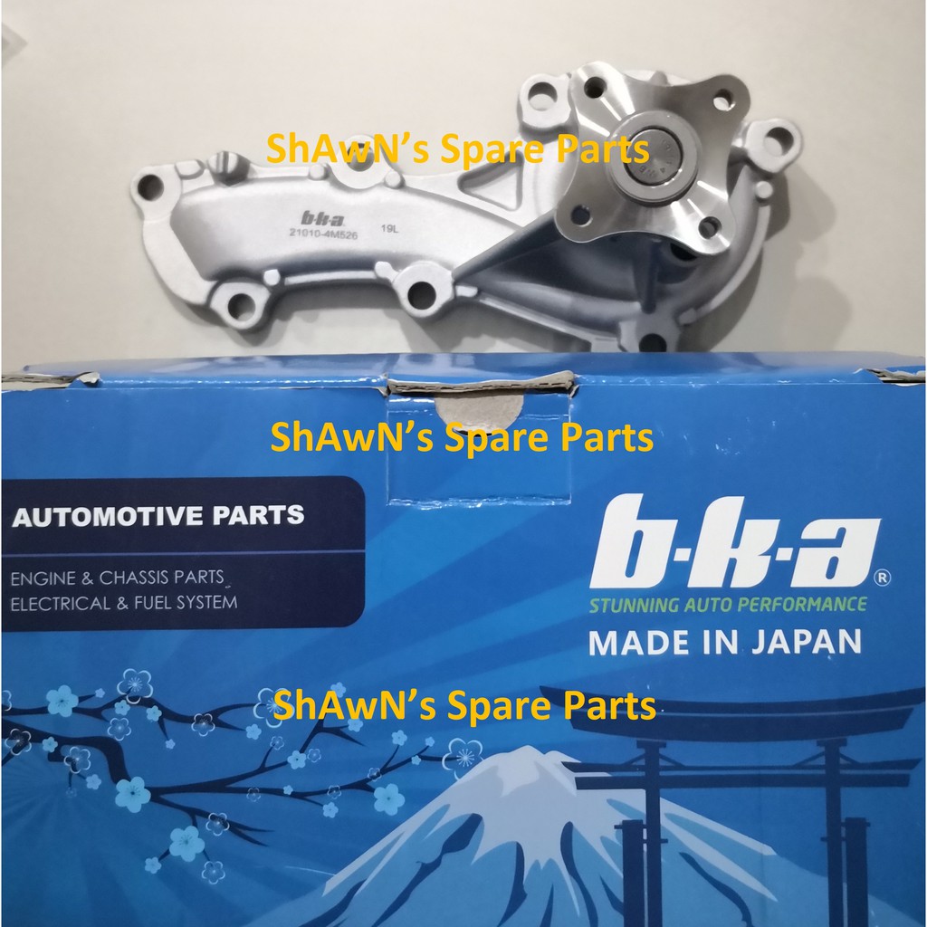 ปั๊มน้ํา Nissan Sentra N16 1.5 / 1.6 / 1.8 - BKA JAPAN ( WP-N73-J )