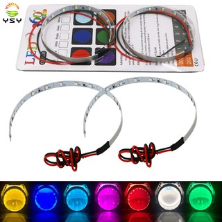 หลอดไฟ Led Diy สําหรับติดรถยนต์ 2 ชิ้น