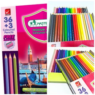 master art ดินสอสีไม้มาสเตอร์อาร์ต master art 36 สี