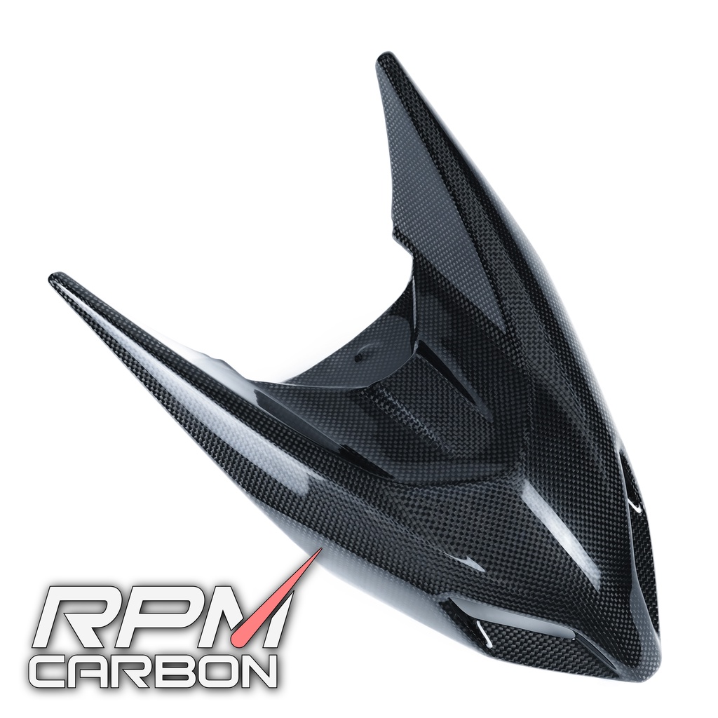 Ducati Hypermotard 950 แฟริ่ง ใต้ไฟหน้า คาร์บอน Carbon Fiber Headlight Lower Fairing RPM CARBON