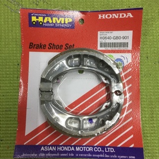 แท้ศูนย์ Honda HAM ผ้าเบรคหลัง Wave125/100/110/110i/dream/c700 ผ้าเบรค