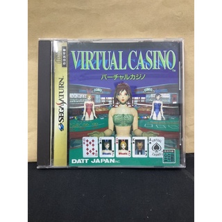 แผ่นแท้ [Saturn] Virtual Casino (Japan) (T-27301G)