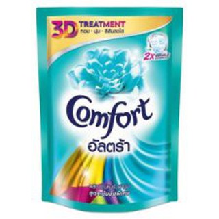 ผลิตภัณฑ์ปรับผ้านุ่ม Comfort(คอมฟอร์ท) อัลตร้า สูตรเข้มข้นพิเศษ ชนิดเติม สีเขียวขนาด 600 มล. ของแท้ 100%