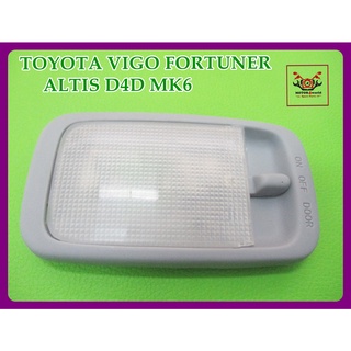 TOYOTA VIGO FORTUNER ALTIS D4D MK6 INTERIOR LIGHT "GREY" CAR CEILING LAMP // ไฟเก๋ง ไฟในห้องโดยสาร ไฟเพดาน สีเทา
