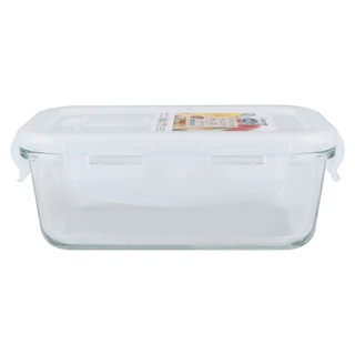 กล่องอาหารผืนผ้า MICRON SUPER LOCK 6088 0.3 ลิตร  FOOD CONTAINER MICRON SUPER LOCK 6088 0.3L