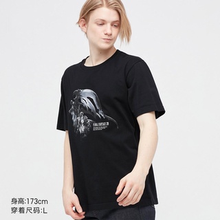 Uniqlo UT เสื้อยืดแขนสั้น พิมพ์ลาย Final Fantasy สําหรับผู้ชาย 449089