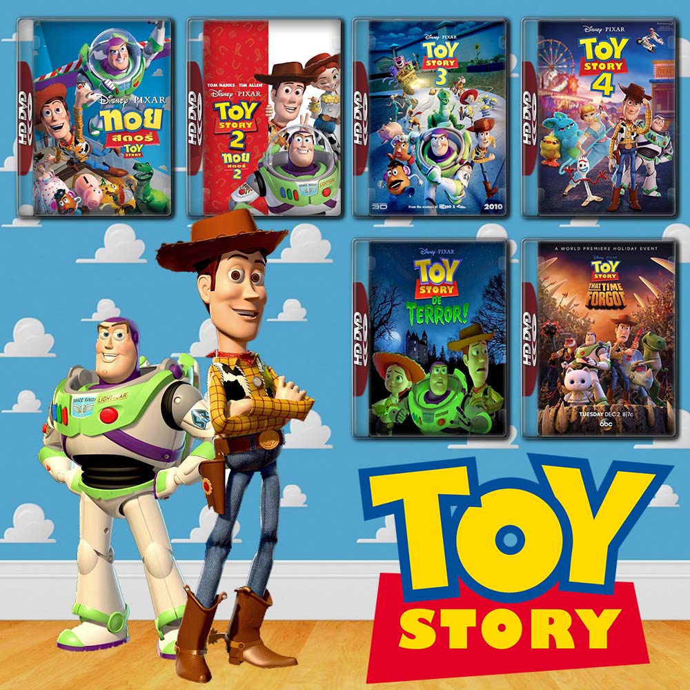 Toy Story ครบทุกภาค DVD Master พากย์ไทย