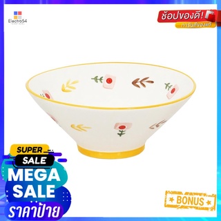 ชาม PORCELAIN KECH 8 นิ้ว YELLOW DAISYPORCELAIN BOWL KECH 8IN YELLOW DAISY