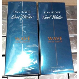 Davidoff Cool Water Wave EDT *125ml กล่องซีล