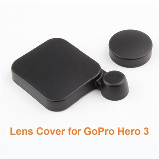 ชุดฝาครอบเลนส์กล้อง gopro hero 3+เคสเลนส์