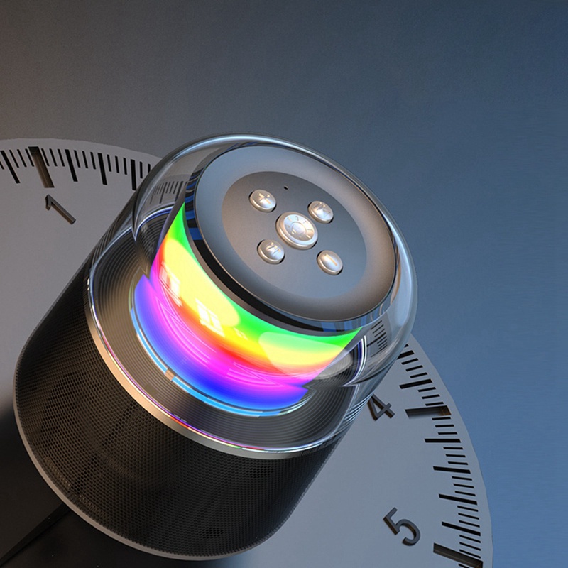 Portable Bluetooth Speaker, Mini Portable RGB Wireless Stereo Speaker ...