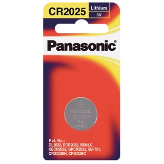 ถ่านกระดุมลิเธี่ยม Panasonic CR-2025PT/1B/Panasonic lithium battery CR-2025PT / 1B