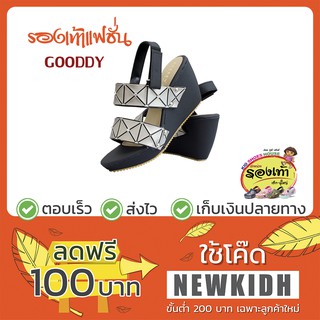 ✅รองเท้าแฟชั่นสตรี ส้นเตารีด แบบรัดส้น👡👡