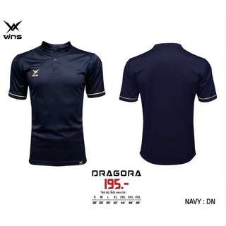 Vins(วินส์)เสื้อกีฬา เสื้อกีฬาคอจีน VINS รุ่น DRAGORA รหัสสินค้า VA-1903 ขนาด S-4XL