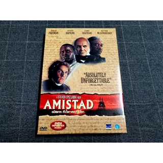 DVD ภาพยนตร์ดราม่าประวัติศาสตร์รวมดาราแถวหน้าของวงการ "Amistad / อมิสตาท หัวใจทาสสะท้านโลก" (1997)