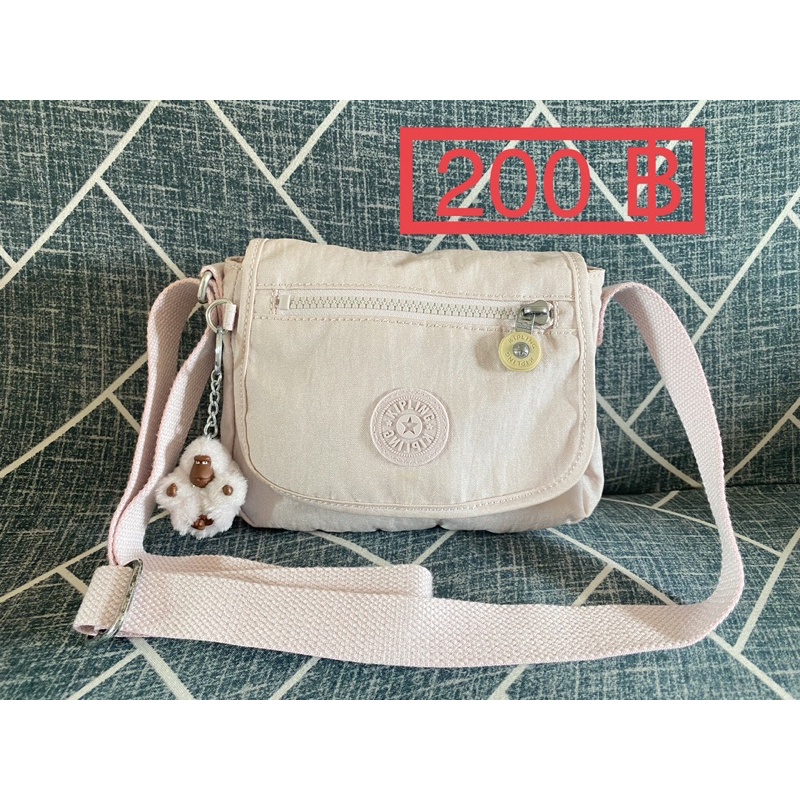 กระเป๋ามือสองของแท้ กระเป๋าสะพายข้าง kipling ของแท้ 100%