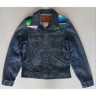 Jacket True Re-lig-ion สายวิน Size M(I2091)