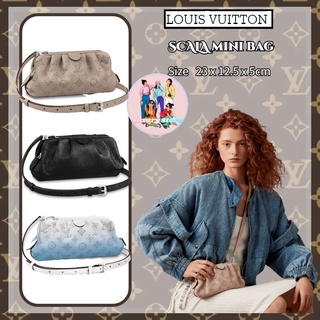 Louis Vuitton  หลุยส์วิตตอง  Dumpling Bag/SCALA Messenger Bag/ใหม่! ของแท้100%