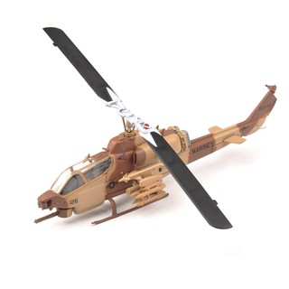 ของเล่นโมเดลเฮลิคอปเตอร์ 1 / 72th ixo Diecast marines AH-1W supercobra