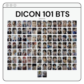 การ์ดแท้ : BTS DICON 101 แบ่งขาย(แยกเมม) ของแท้