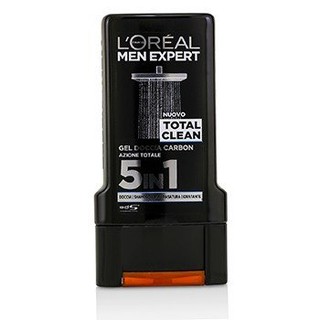 ทักแชทร้านก่อนสั่ง LOREAL Men Expert Shower Gel - Total Clean (For Body, Face &amp; Hair) Size: 300ml/10.1oz