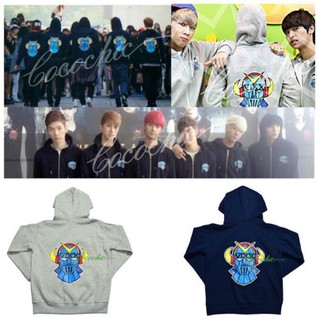 เสื้อฮูดแขนยาว เสื้อกันหนาว KPOP VIXX HOODIE T-SHIRT