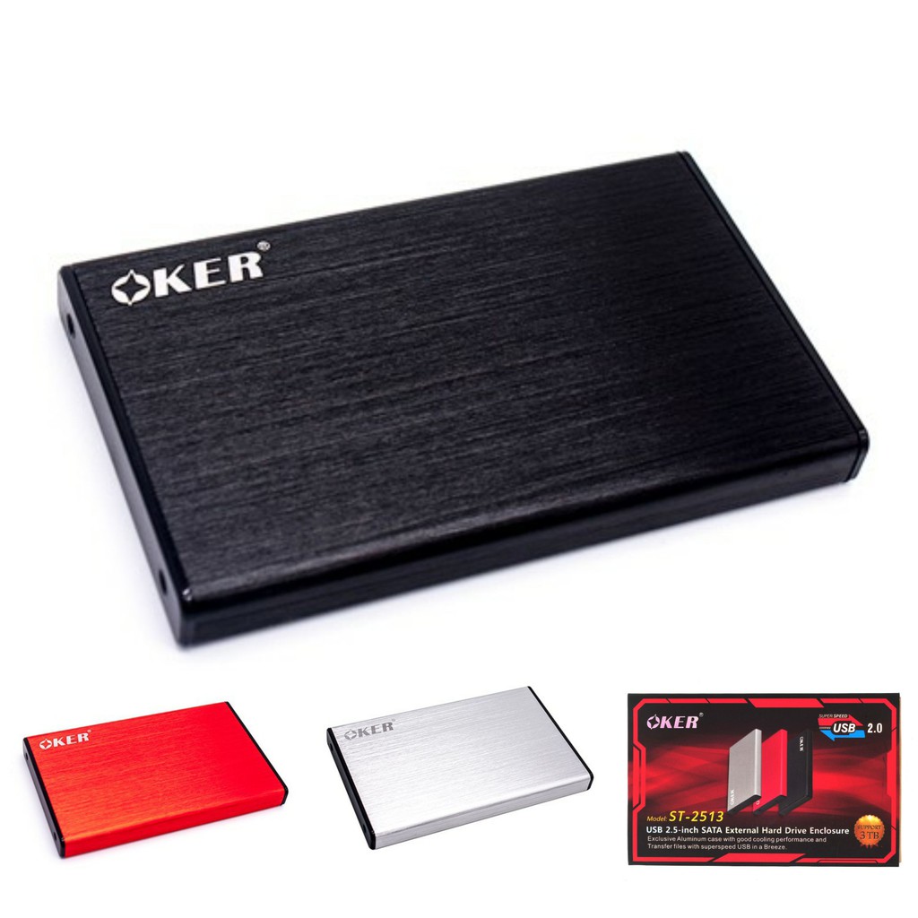 ลดราคา OKER BOX Hard Drive ST-2513 USB 2.0 SATA External กล่องใส่ฮาร์ดดิสขนาด2.5นิ้ว (สินค้ามีพร้อมส่ง) #ค้นหาเพิ่มเติม ท่นวางโทรศัพท์ Analog To Digital ลำโพงคอม NUBWO PCI Express Card แหล่งจ่ายไฟ PHANTOM