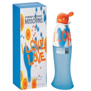 Moschino I love love edt 100ml กล่องซีล