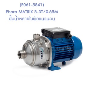 ** (E061-5841) Ebara MATRIX 5-3T/0.65M ปั๊มน้ำหลายใบพัดแนวนอน