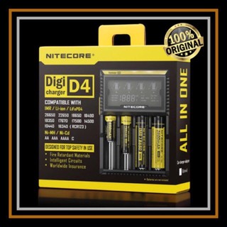 เครื่องชาร์จถ่าน NITECORE D4 (ของแท้เช็ค VALIDATION ได้)