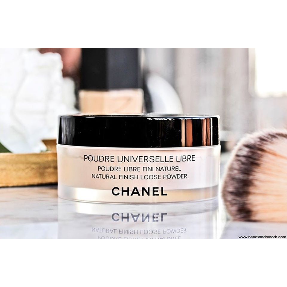 แพคเกจใหม่✨ CHANEL Poudre Universelle Libre Natural Finish Loose Powder แป้งฝุ่น พร้อมพัฟ